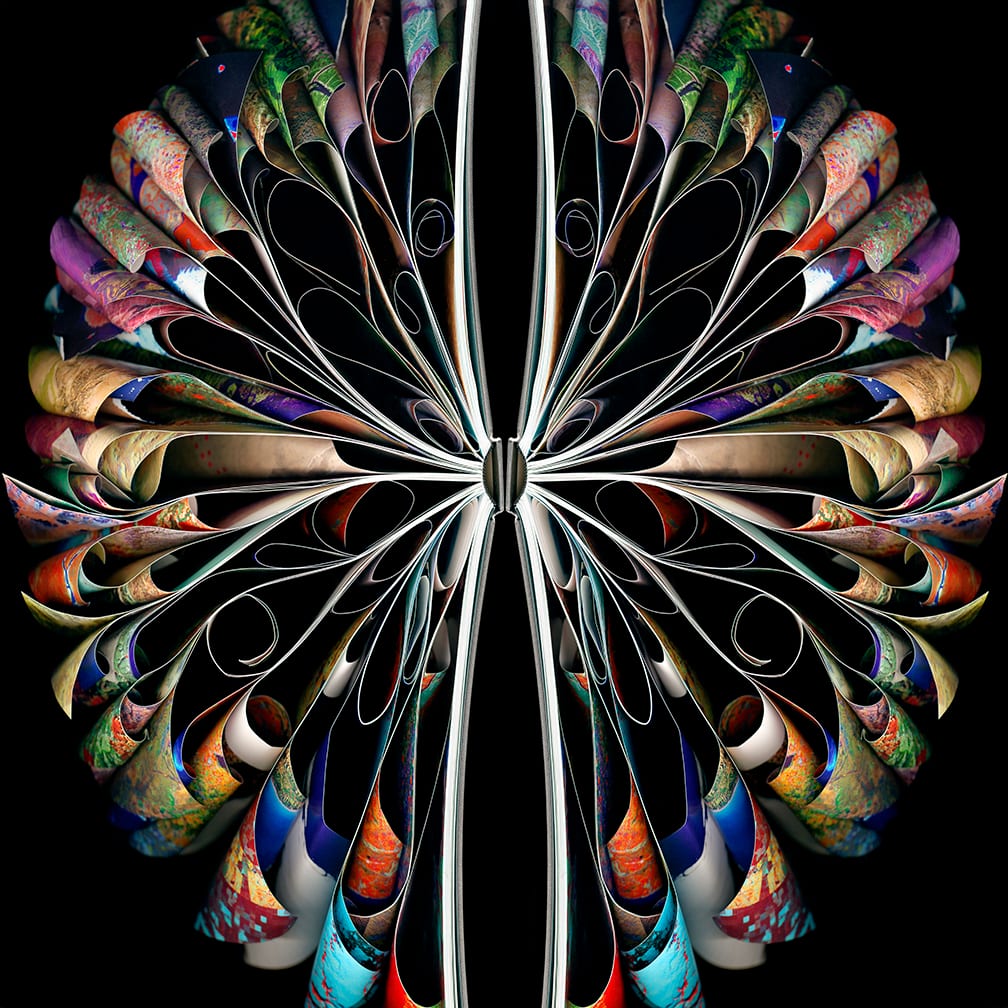 Kaleidoscope — artwork by Cara Barer.