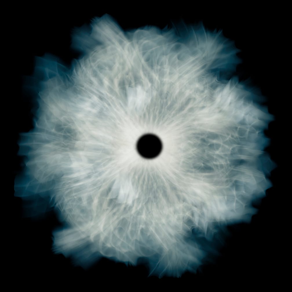 Blue Eye — artwork by Cara Barer.