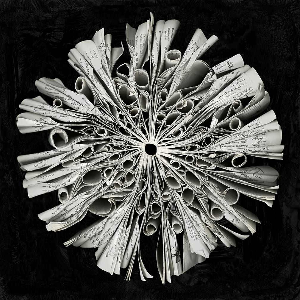 English Arabic Dictionary — artwork by Cara Barer.