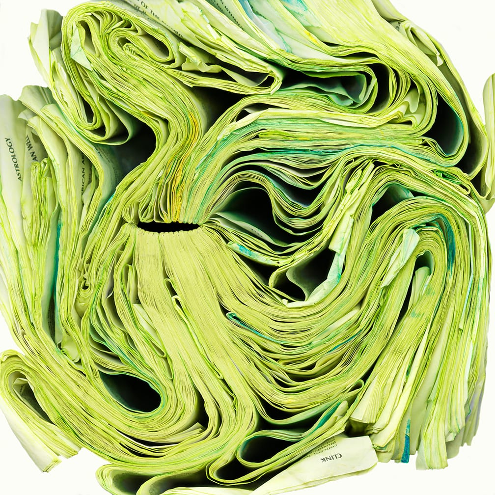 Chartreuse #2 — artwork by Cara Barer.