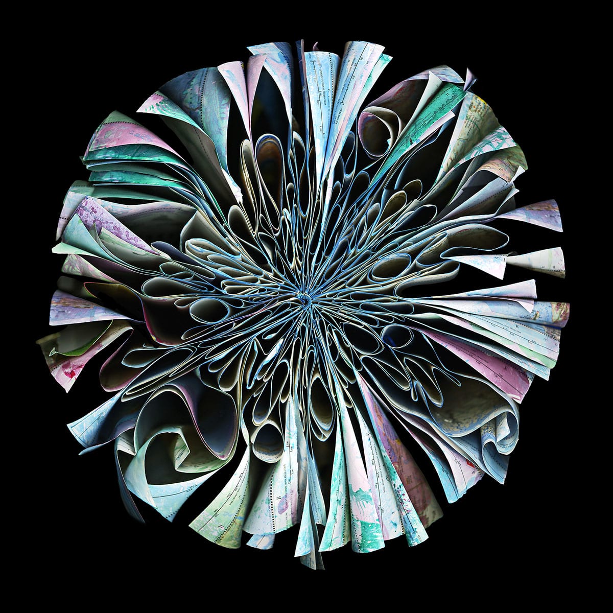Carving up the World — artwork by Cara Barer.
