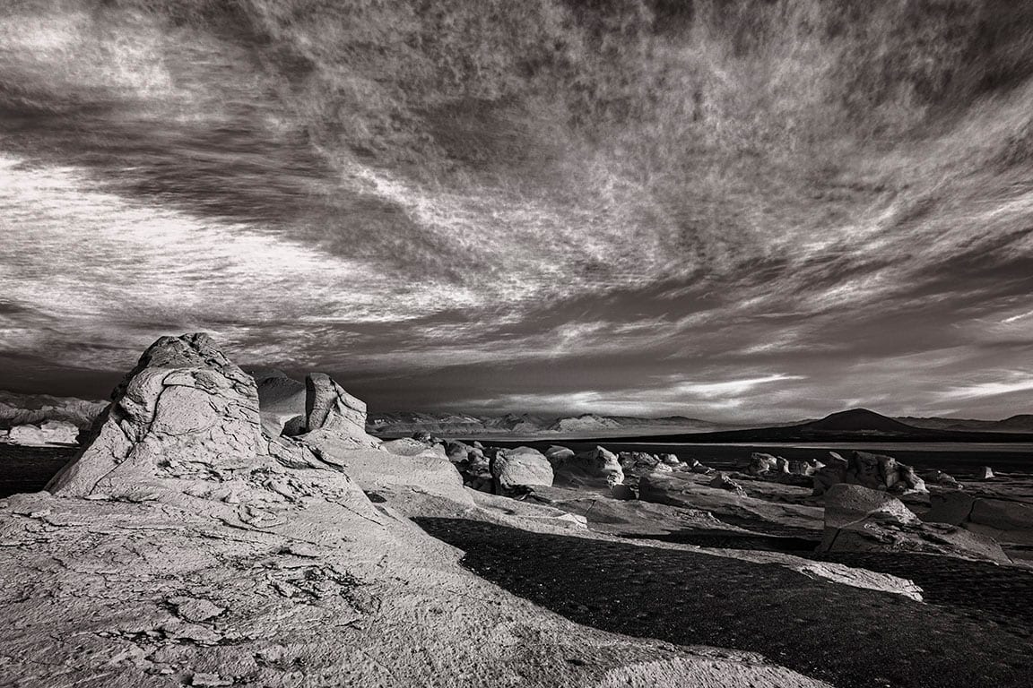 Sepia Sky — artwork by Cara Barer.