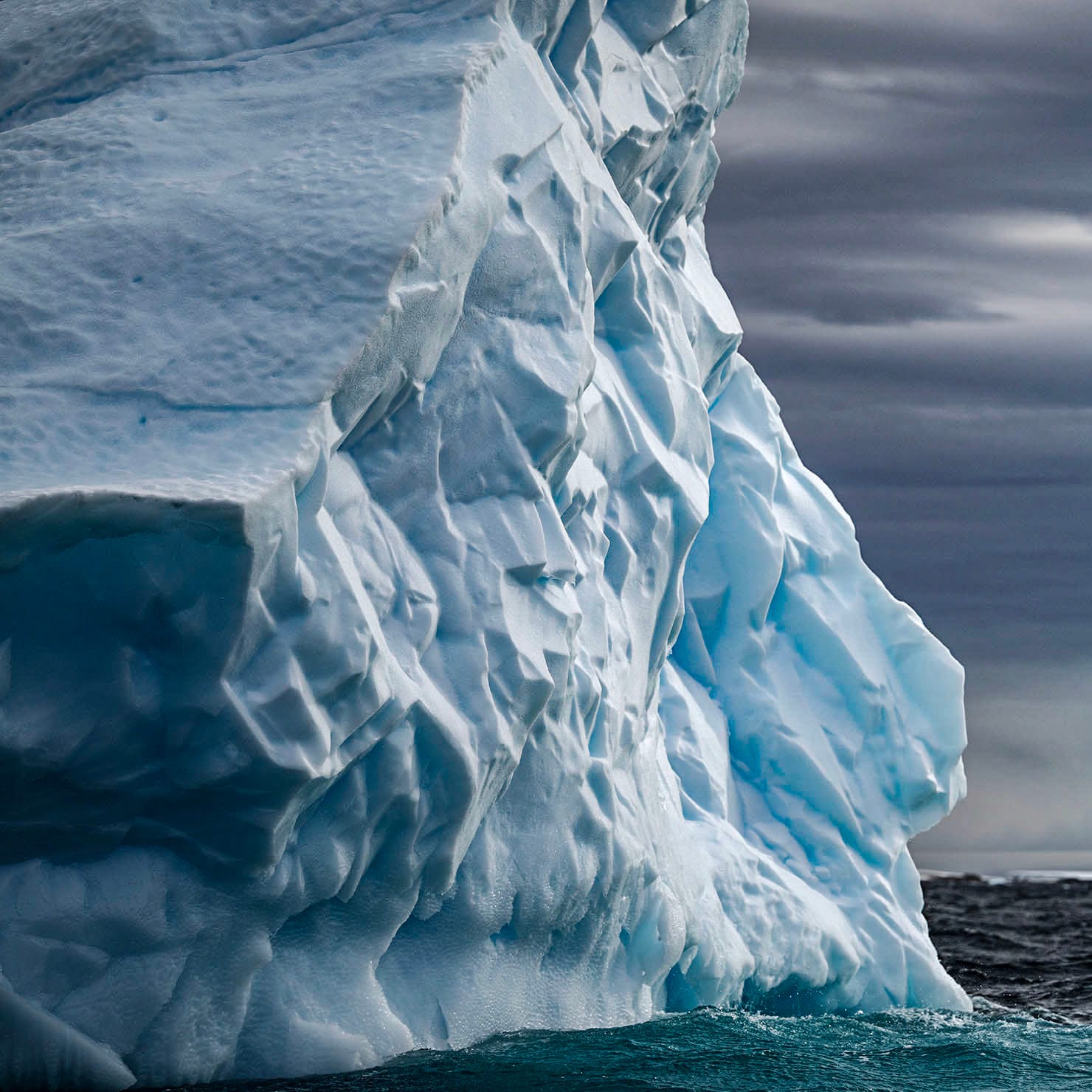 Ice Side Angle — artwork by Cara Barer.